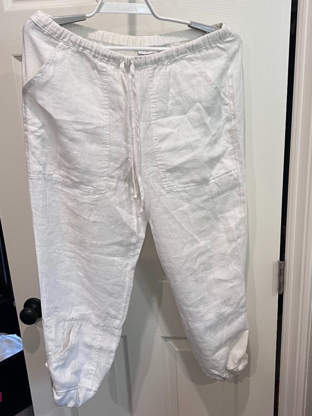 Chico's White Linen Pants